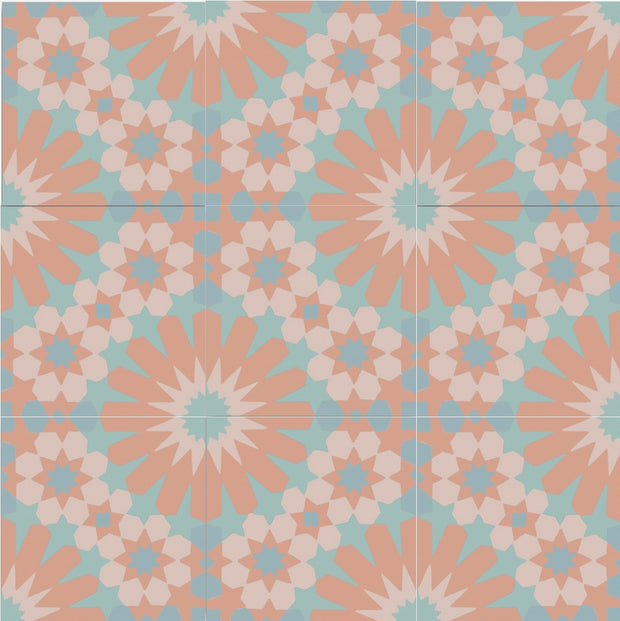 SoftPinkFloral Tile