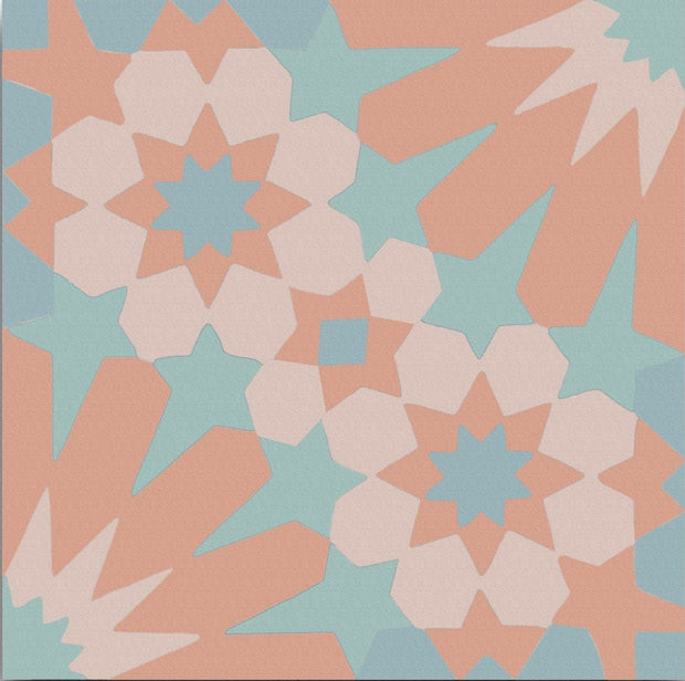 SoftPinkFloral Tile