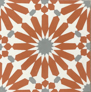 OrangeDaisiesTile