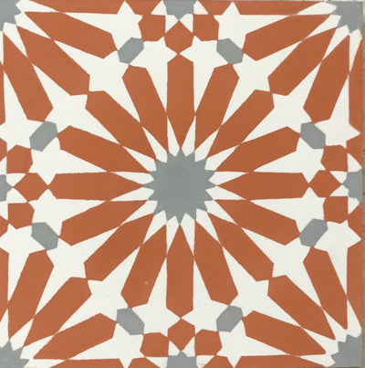 OrangeDaisiesTile