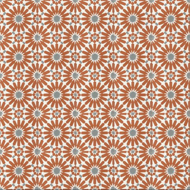 OrangeDaisiesTile